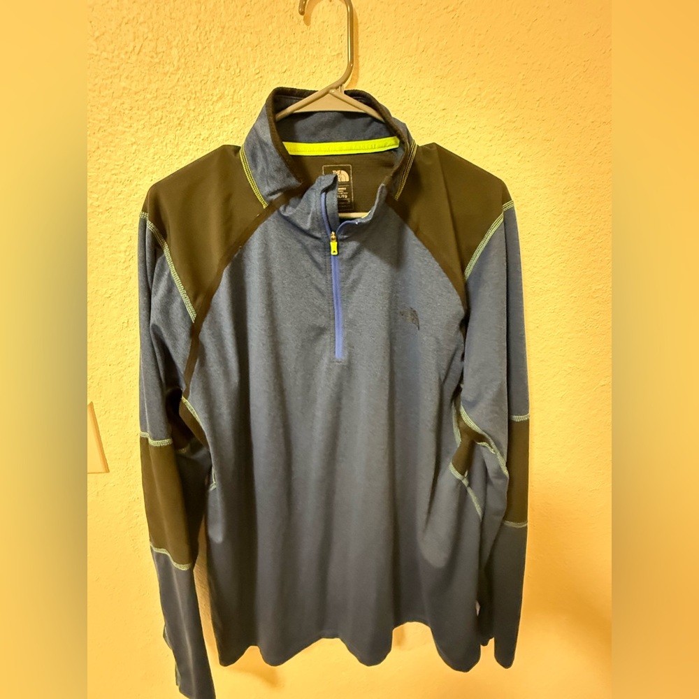 The North Face Two-Tone Blue and Black Jacket